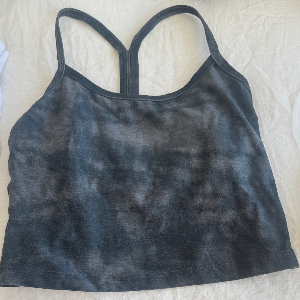 Beyond Yoga Charcoal Gray Tank